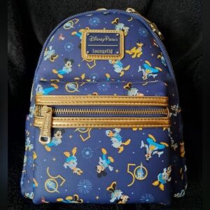 Disneyworld 50th Loungefly Mini Backpack